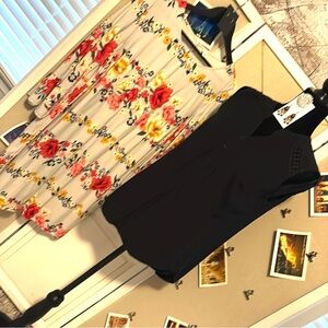 4 Piece Set: 2 NWT Earrings, NWOT Old Navy Dress, NWOT Soteer Top